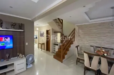 Casa em condomínio fechado com 4 quartos à venda na rua da arrozeira, 700, centro, eldorado do sul, 189 m2 por r$ 600.000