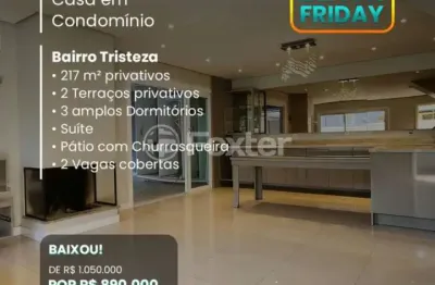 Casa em condomínio fechado com 3 quartos à venda na rua padre joão batista reus, 1240, vila conceição, porto alegre, 217 m2 por r$ 890.000
