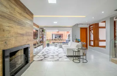 Casa em condomínio fechado com 3 quartos à venda na rua padre joão batista reus, 546, vila conceição, porto alegre, 220 m2 por r$ 1.400.000