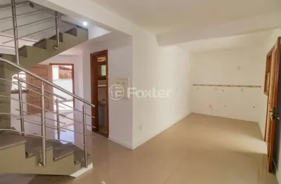 Casa em condomínio fechado com 3 quartos à venda na rua dos caiaguais, 217, espírito santo, porto alegre, 124 m2 por r$ 450.000