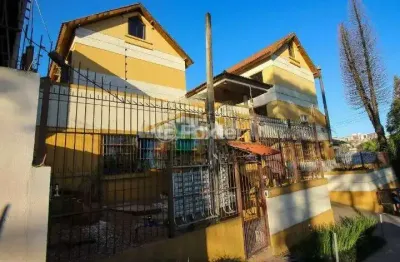 Casa em condomínio fechado com 3 quartos à venda na rua dona malvina, 246, santa tereza, porto alegre, 50 m2 por r$ 225.000