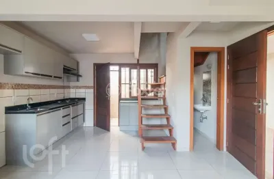 Casa em condomínio fechado com 3 quartos à venda na rua professor joaquim felizardo, 45, espírito santo, porto alegre, 86 m2 por r$ 299.000