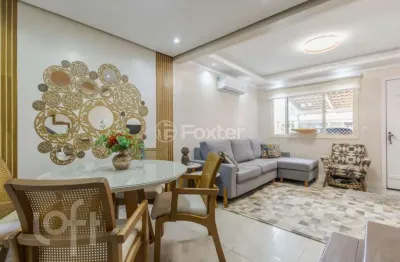 Casa em condomínio fechado com 2 quartos à venda na rua treze de maio, 630, rio branco, canoas, 103 m2 por r$ 330.000