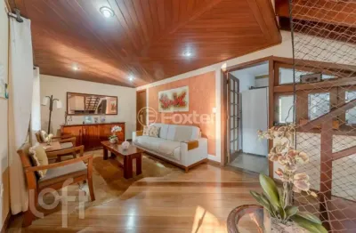 Casa em condomínio fechado com 3 quartos à venda na rua erechim, 100, nonoai, porto alegre, 181 m2 por r$ 719.000