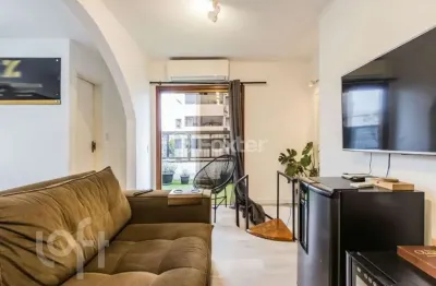 Cobertura com 1 quarto à venda na rua portugal, 753, são joão, porto alegre, 76 m2 por r$ 364.800