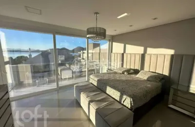 Casa em condomínio fechado com 5 quartos à venda na servidão natalicia pereira, 129, joão paulo, florianópolis, 448 m2 por r$ 4.350.000
