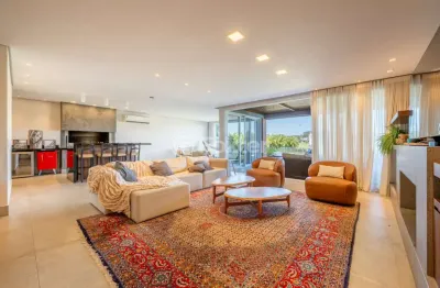 Casa em condomínio fechado com 3 quartos à venda na avenida juca batista, 9000, belém novo, porto alegre, 394 m2 por r$ 3.500.000