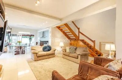 Casa em condomínio fechado com 3 quartos à venda na avenida edgar pires de castro, 540, hípica, porto alegre, 200 m2 por r$ 1.000.000