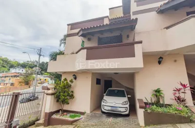 Casa em condomínio fechado com 3 quartos à venda na avenida wenceslau escobar, 3714, vila conceição, porto alegre, 136 m2 por r$ 520.000
