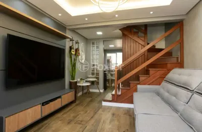 Casa em condomínio fechado com 2 quartos à venda na avenida josé aloísio filho, 801, humaitá, porto alegre, 69 m2 por r$ 325.000