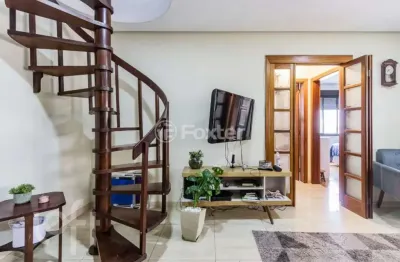 Cobertura com 2 quartos à venda na rua rodolfo simch, 365, jardim lindóia, porto alegre, 129 m2 por r$ 540.000