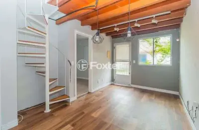 Casa em condomínio fechado com 3 quartos à venda na avenida joão ferreira jardim, 968, parque santa fé, porto alegre, 59 m2 por r$ 230.000