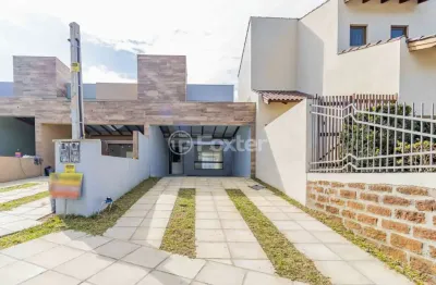 Casa em condomínio fechado com 3 quartos à venda na rua mata atlântica, 21, mário quintana, porto alegre, 143 m2 por r$ 640.000
