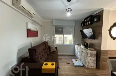 Apartamento com 2 quartos à venda na rua doutor dário de bittencourt, 165, jardim europa, porto alegre, 55 m2 por r$ 330.000