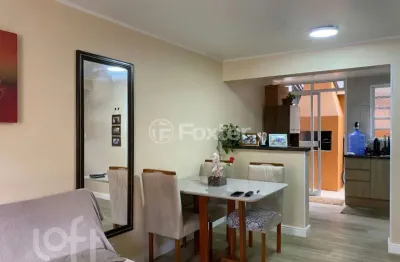 Casa em condomínio fechado com 3 quartos à venda na rua tenente ary tarrago, 1720, jardim itu sabará, porto alegre, 84 m2 por r$ 350.000