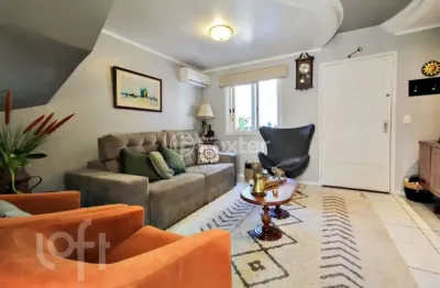 Casa em condomínio fechado com 2 quartos à venda na estrada joão salomoni, 131, vila nova, porto alegre, 127 m2 por r$ 490.000