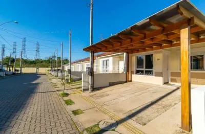 Casa em condomínio fechado com 2 quartos à venda na avenida wilma ritter beiser, 4870, central parque, cachoeirinha, 48 m2 por r$ 329.000