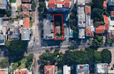 Terreno à venda na avenida cristóvão colombo, 3706, higienópolis, porto alegre, 420 m2 por r$ 895.000