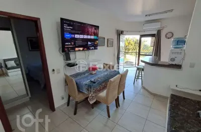 Apartamento com 1 quarto à venda na avenida luiz boiteux piazza, 5491, ponta das canas, florianópolis, 50 m2 por r$ 670.000