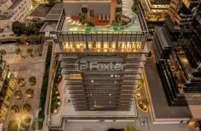 Kitnet / stúdio à venda na alameda alceu wamosy, 91, três figueiras, porto alegre, 26 m2 por r$ 698.000