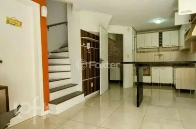 Casa em condomínio fechado com 2 quartos à venda na rua gomes freire de andrade, 616, nossa senhora das graças, canoas, 73 m2 por r$ 295.000