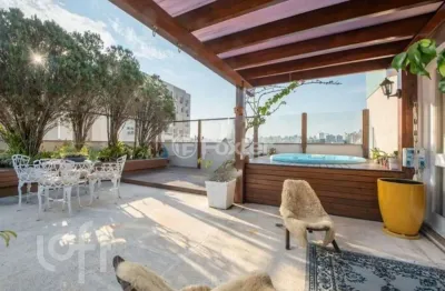 Cobertura com 3 quartos à venda na rua isidoro tressi, 122, jardim botânico, porto alegre, 247 m2 por r$ 2.300.000