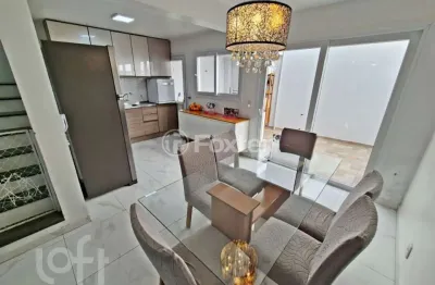Casa em condomínio fechado com 3 quartos à venda na rua doutor joão daniel hillebrand, 210, rondônia, novo hamburgo, 149 m2 por r$ 639.000
