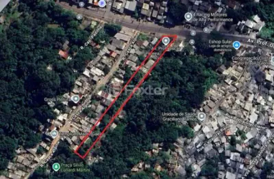 Terreno à venda na avenida professor oscar pereira, 4181, glória, porto alegre, 2094 m2 por r$ 909.100