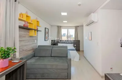 Kitnet / stúdio à venda na avenida loureiro da silva, 1835, cidade baixa, porto alegre, 34 m2 por r$ 400.000