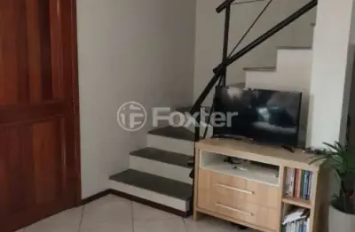 Casa em condomínio fechado com 2 quartos à venda na rua santa maria, 438, vila são josé, porto alegre, 67 m2 por r$ 299.000
