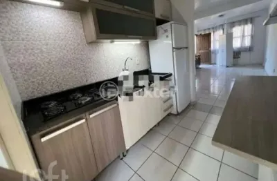 Casa em condomínio fechado com 2 quartos à venda na rua capitão pedroso, 769, restinga, porto alegre, 109 m2 por r$ 230.000