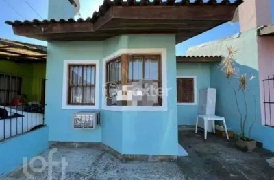 Casa em condomínio fechado com 2 quartos à venda na rua capitão pedroso, 769, restinga, porto alegre, 109 m2 por r$ 230.000