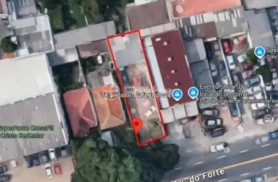 Terreno à venda na avenida do forte, 274, cristo redentor, porto alegre, 273 m2 por r$ 930.000