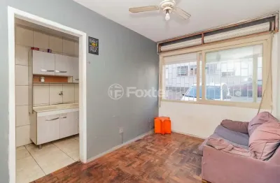 Apartamento com 1 quarto à venda na rua professora amy herve ramirez, 120, jardim leopoldina, porto alegre, 28 m2 por r$ 145.000