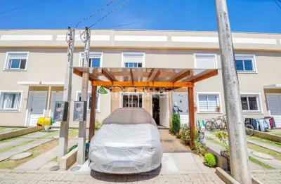 Casa em condomínio fechado com 2 quartos à venda na rua das espatódeas, 170, ponta grossa, porto alegre, 55 m2 por r$ 300.000