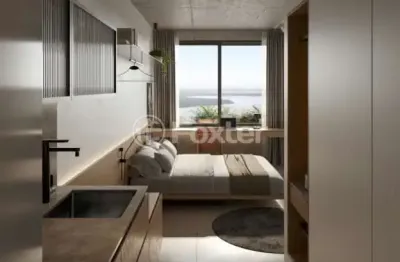 Kitnet / stúdio à venda na rua siqueira campos, 853, centro histórico, porto alegre, 26 m2 por r$ 367.731