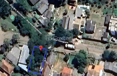 Terreno à venda na rua dos caiaguais, 23, espírito santo, porto alegre, 286 m2 por r$ 190.000