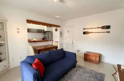 Apartamento com 1 quarto à venda na rua padre joão batista reus, 1547, tristeza, porto alegre, 49 m2 por r$ 265.000