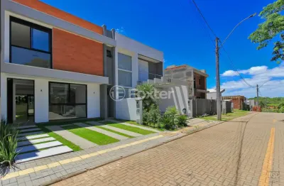Casa em condomínio fechado com 3 quartos à venda na rua tancredo neves, 990, jansen, gravataí, 128 m2 por r$ 789.000