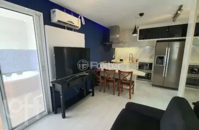 Cobertura com 2 quartos à venda na rua das piraúnas, 1644, jurerê internacional, florianópolis, 63 m2 por r$ 1.200.000