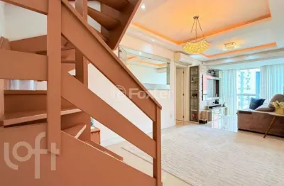 Cobertura com 3 quartos à venda na rua general francisco de paula cidade, 660, chácara das pedras, porto alegre, 158 m2 por r$ 1.349.000