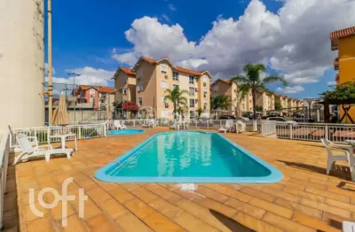 Apartamento com 2 quartos à venda na rua joão wobeto, 350, mato grande, canoas, 62 m2 por r$ 200.000