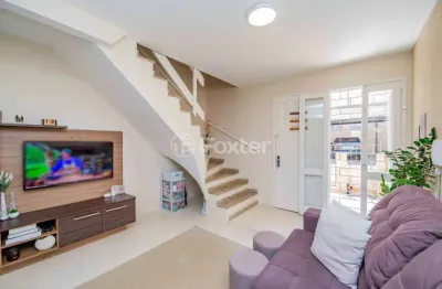 Casa em condomínio fechado com 2 quartos à venda na rua doutor josé bento corrêa, 436, morro santana, porto alegre, 110 m2 por r$ 299.000