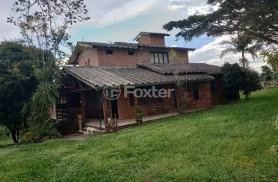 Fazenda com 2 salas à venda na estrada passo grande, 175, zona rural, glorinha, 310 m2 por r$ 550.000