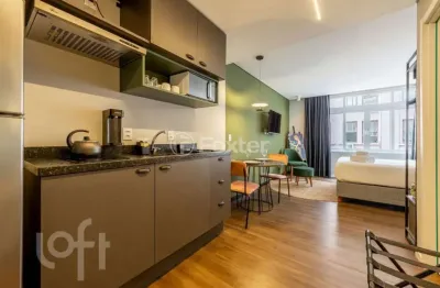 Apartamento com 1 quarto à venda na rua caldas júnior, 11, centro histórico, porto alegre, 28 m2 por r$ 359.000