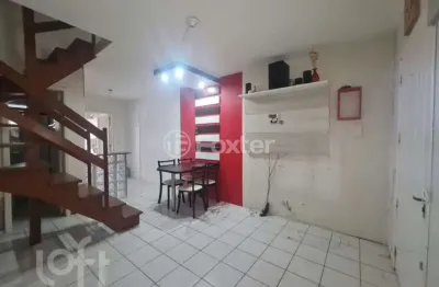 Casa em condomínio fechado com 2 quartos à venda na rua alcebíades ribeiro, 120, aberta dos morros, porto alegre, 88 m2 por r$ 240.000