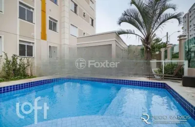 Apartamento com 2 quartos à venda na travessa esporte clube cruzeiro, 200, morro santana, porto alegre, 46 m2 por r$ 210.000