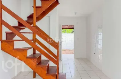 Casa em condomínio fechado com 2 quartos à venda na rua ney da gama ahrends, 219, morro santana, porto alegre, 83 m2 por r$ 261.250