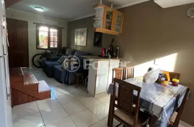 Casa em condomínio fechado com 3 quartos à venda na rua sílvio silveira soares, 2406, camaquã, porto alegre, 100 m2 por r$ 400.000