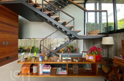 Casa em condomínio fechado com 3 quartos à venda na estrada haroldo soares glavan, 4690, cacupé, florianópolis, 319 m2 por r$ 7.850.000